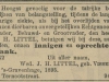 1895 12 12 Haagsche courant - dankwoord J.H. Littel