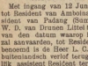 1915 05 22 Het nieuws van den dag voor Nederlandsch-Indië - residentsbenoeming