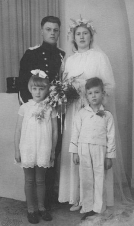 Bruidspaar Littel-Tamerus