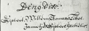 1697 doop Gijsbert Littel