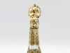 1870ca parfumflesje met gouden montuur en boldop