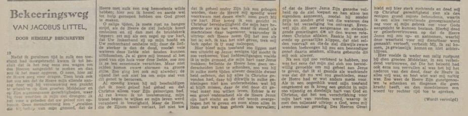 Bekeeringsweg van Jacobus Littel - 10