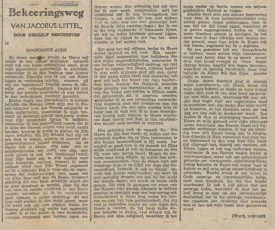 Bekeeringsweg van Jacobus Littel - 24