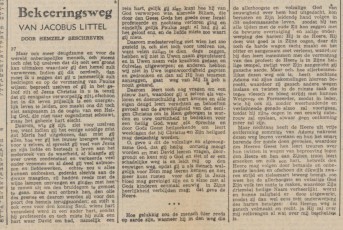Bekeeringsweg van Jacobus Littel - 37