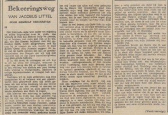 Bekeeringsweg van Jacobus Littel - 38