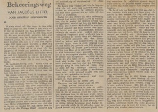Bekeeringsweg van Jacobus Littel - 41